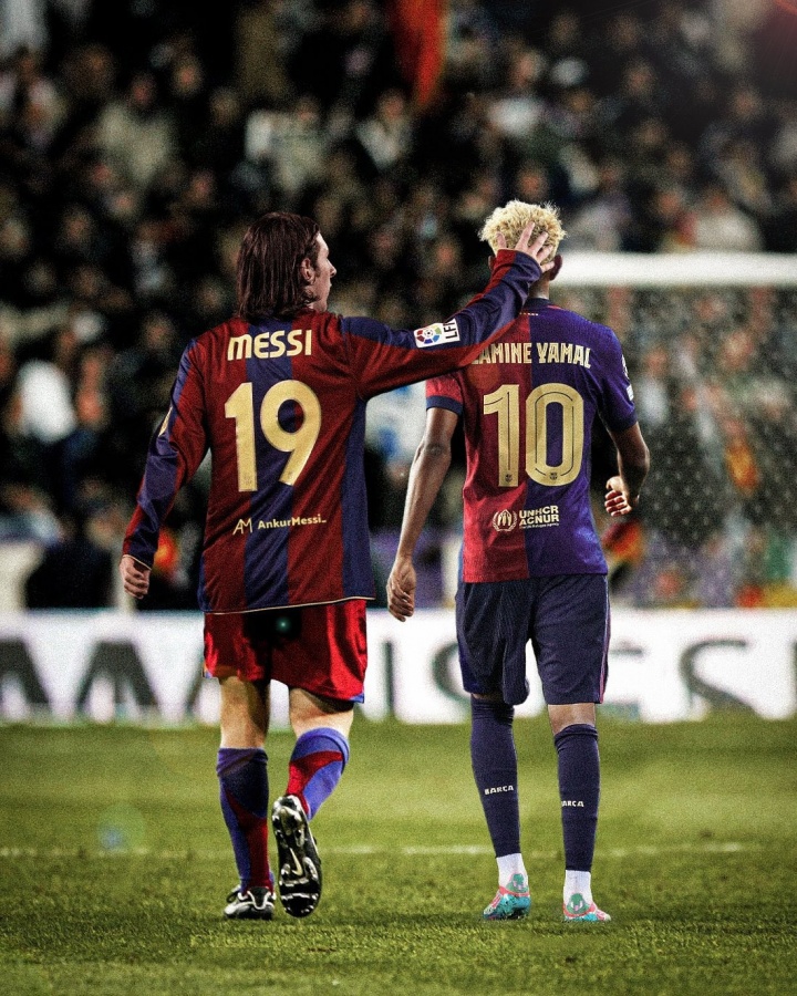 亚马尔接手巴萨连续10号：梅西、罗纳尔迪尼奥、里瓦尔多、马拉多纳……
