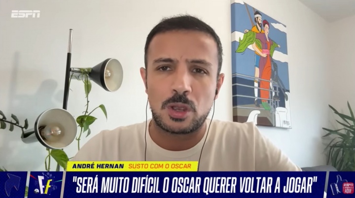 上海海港已获悉奥斯卡心脏问题，愿意为其提供治疗帮助